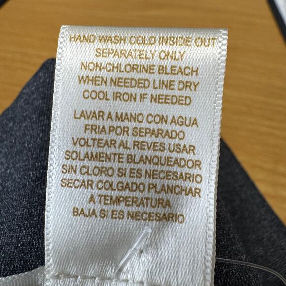 Matty M leggings women's XL ponte pull on skinny crop stretch charcoal gray NEW - Picture 8 of 8